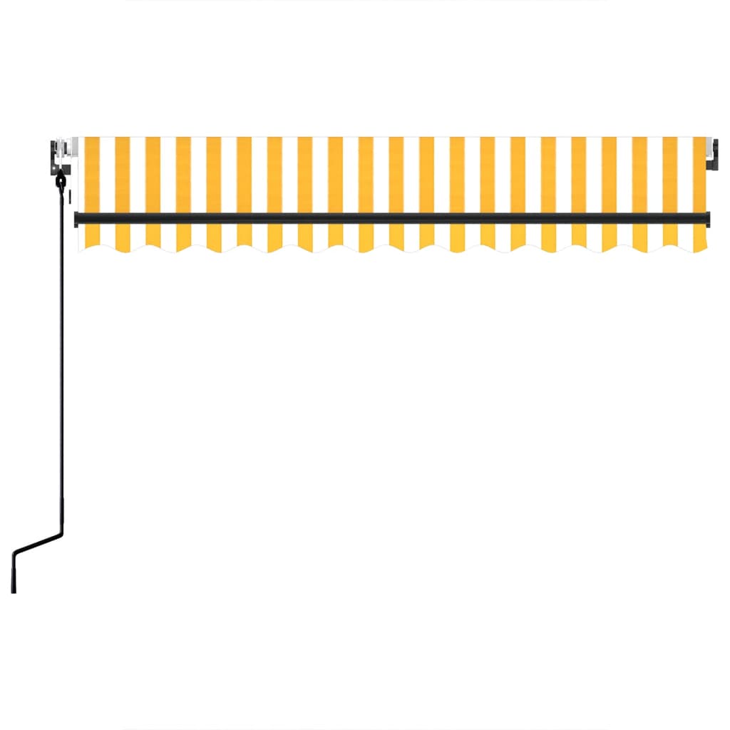 Markise Automatisch Einziehbar 350x250 cm Creme