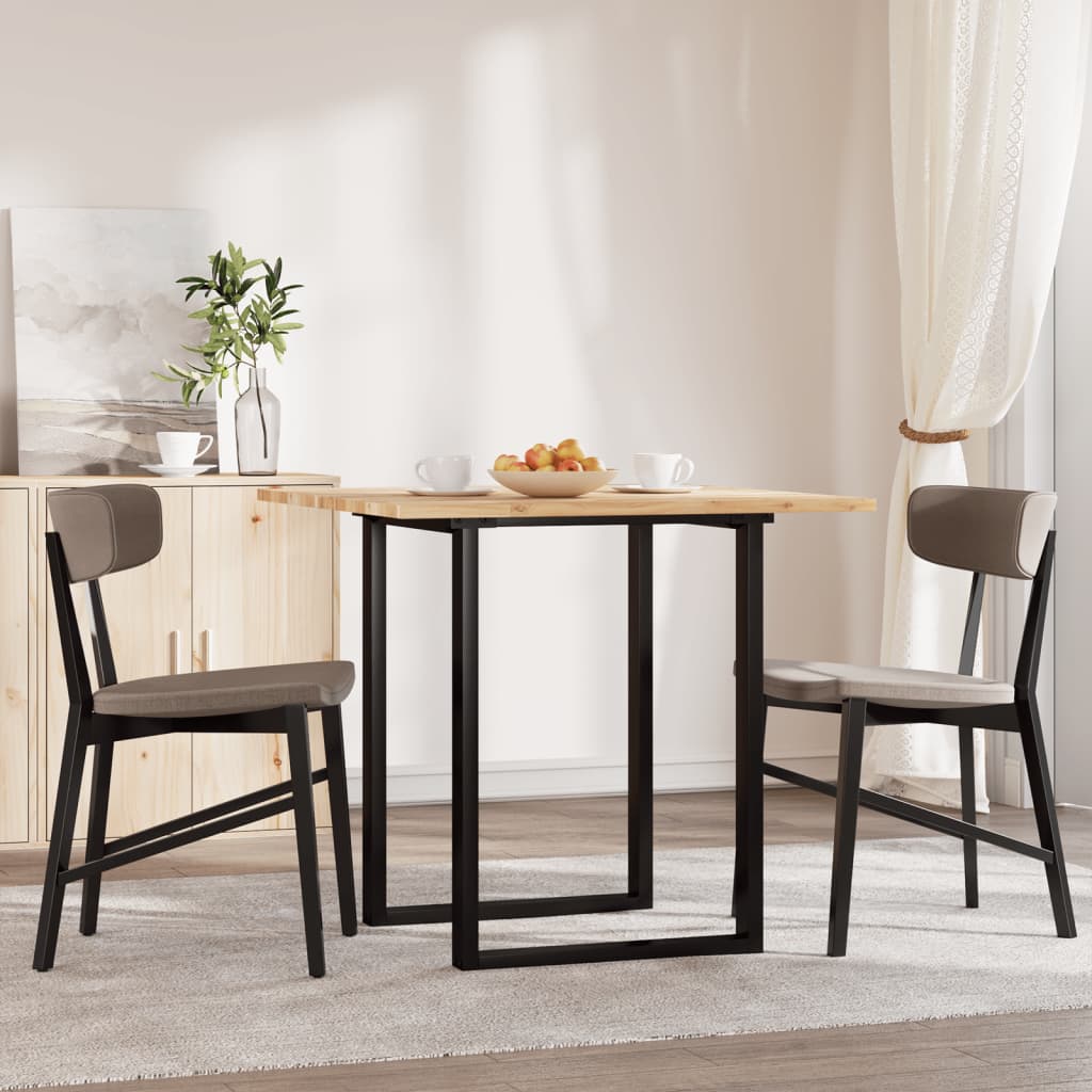 Tischplatte Rund Ø40x2 cm Massivholz Akazie