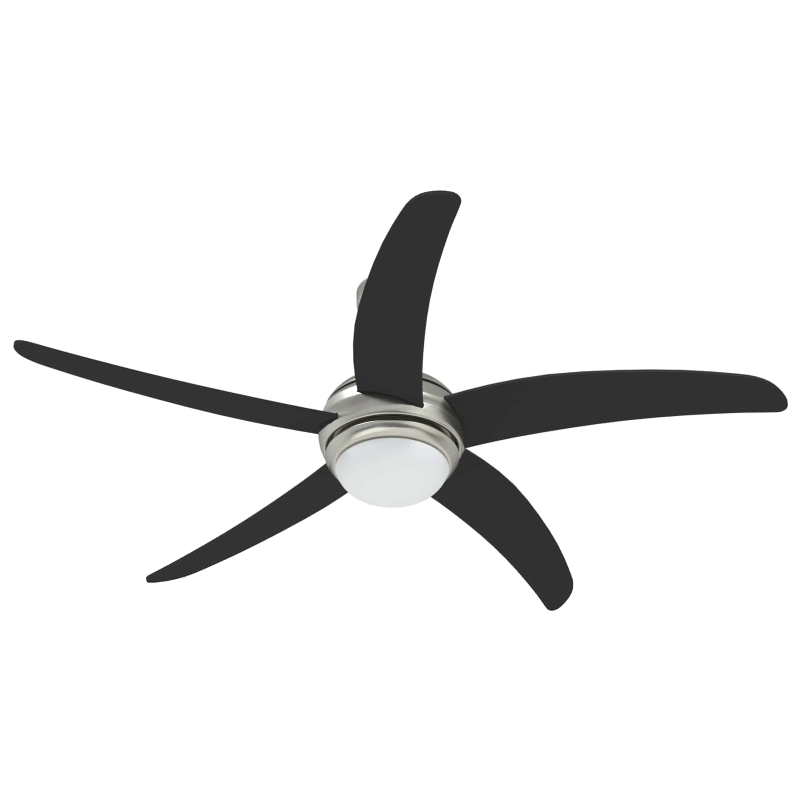 Deckenventilator mit Licht und Fernbedienung Ø 130 cm Weiß