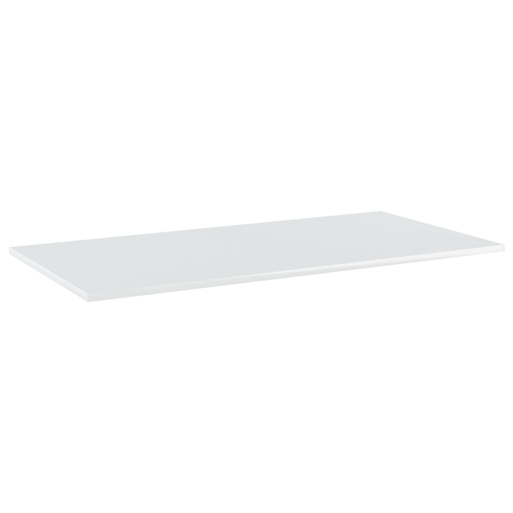 Bücherregal-Bretter 4 Stk. Weiß 40x10x1,5 cm Holzwerkstoff