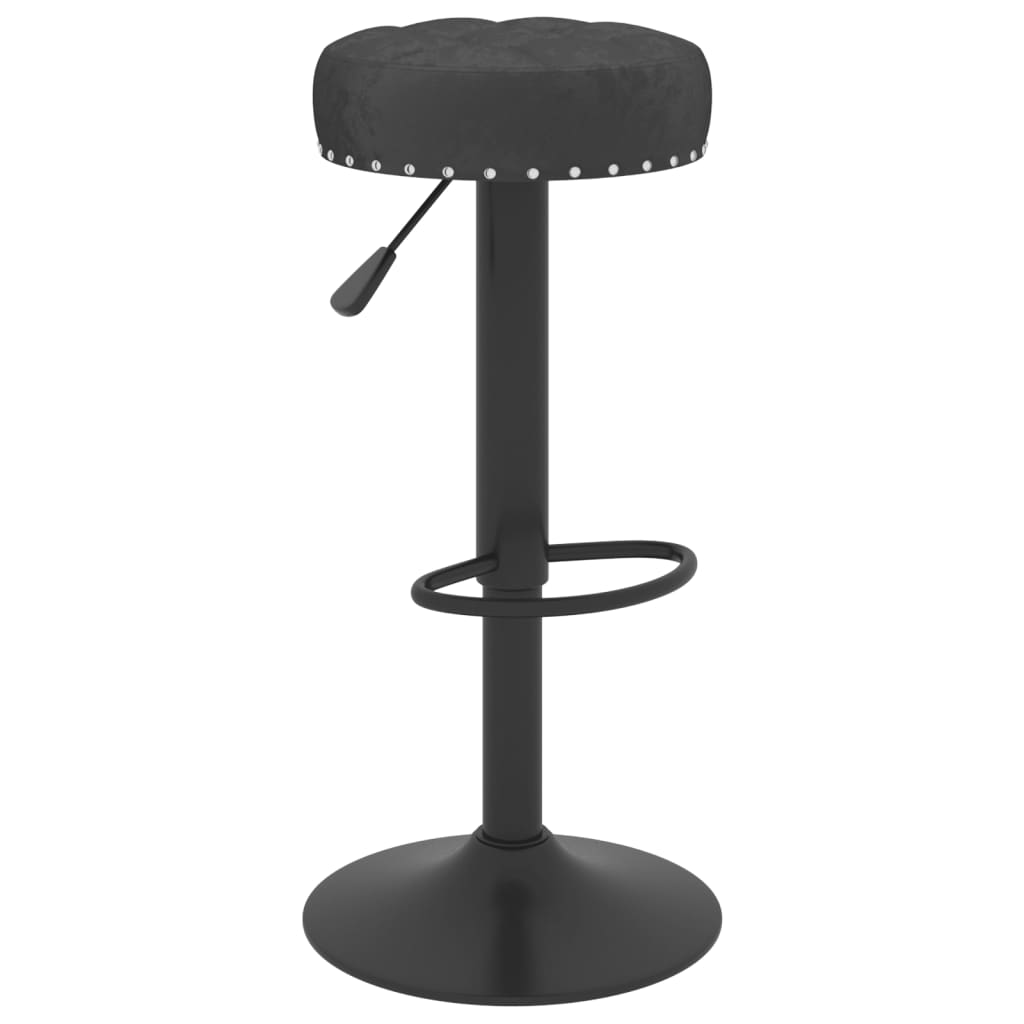 Barhocker 2 Stk. Creme Samt