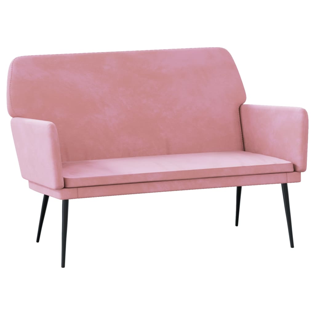 Sitzbank Dunkelgrün 108x79x79 cm Samt