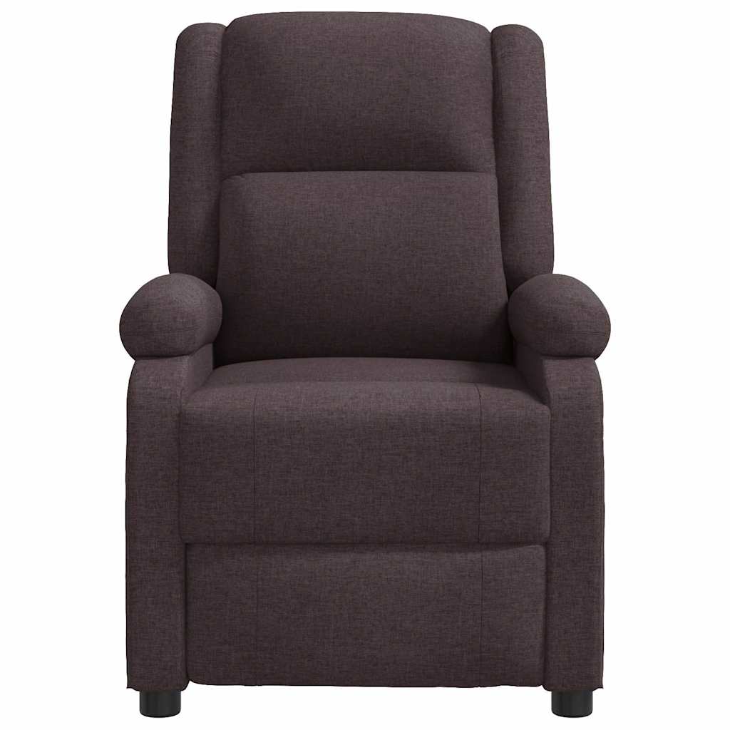 Massagesessel Hellgrau Stoff
