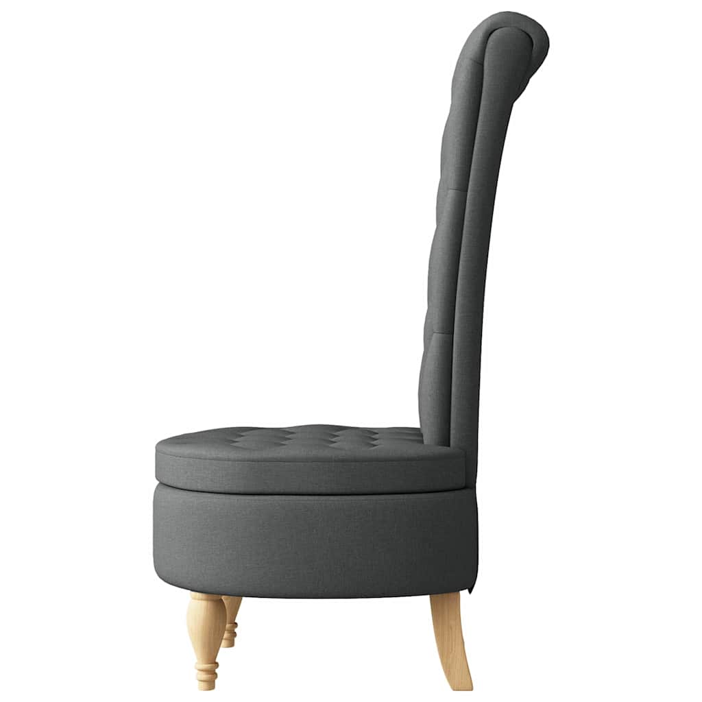 Schlafsessel Hellgrau 56,5 x 70 x 110 cm Stoff