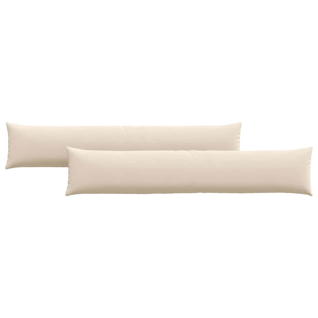 Sofakissen 2 Stück Taupe 50 x 30 cm Stoff