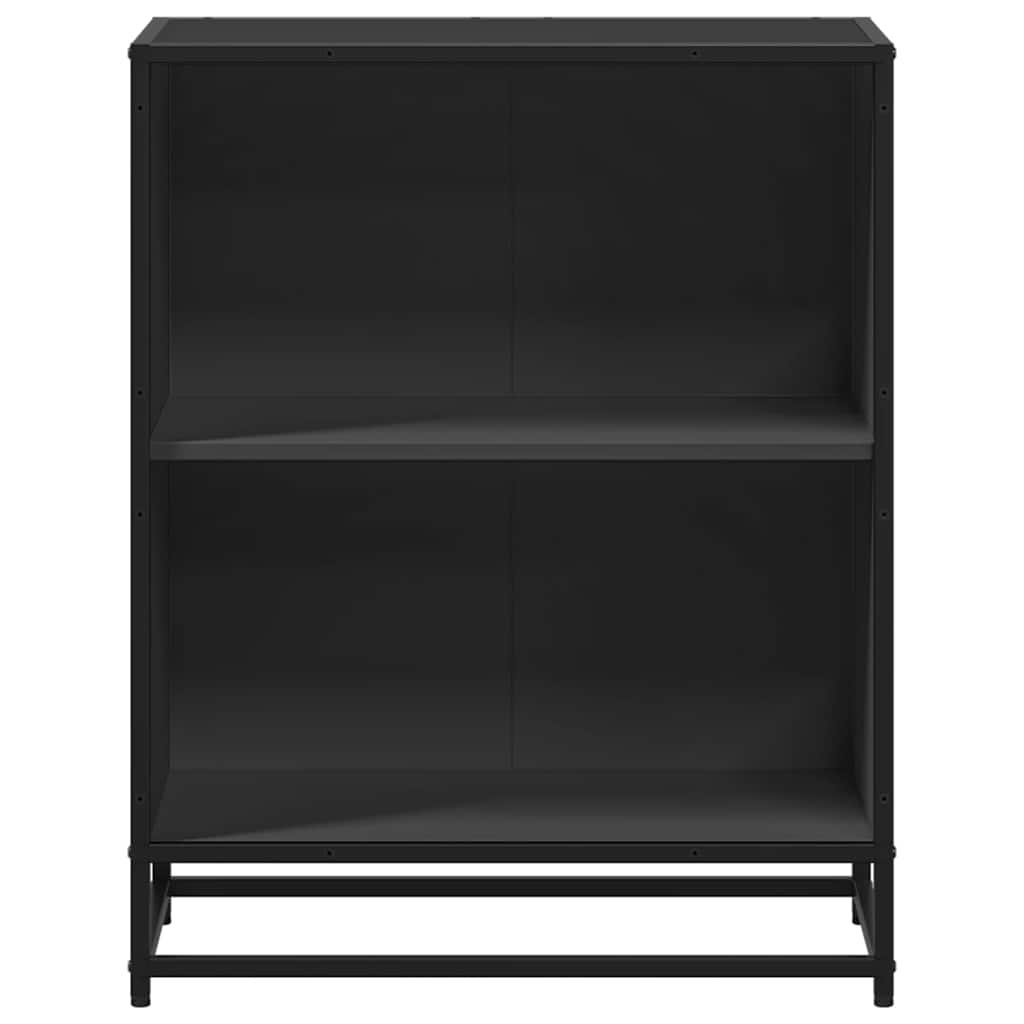 Bücherregal Schwarz 60x35x139 cm Holzwerkstoff