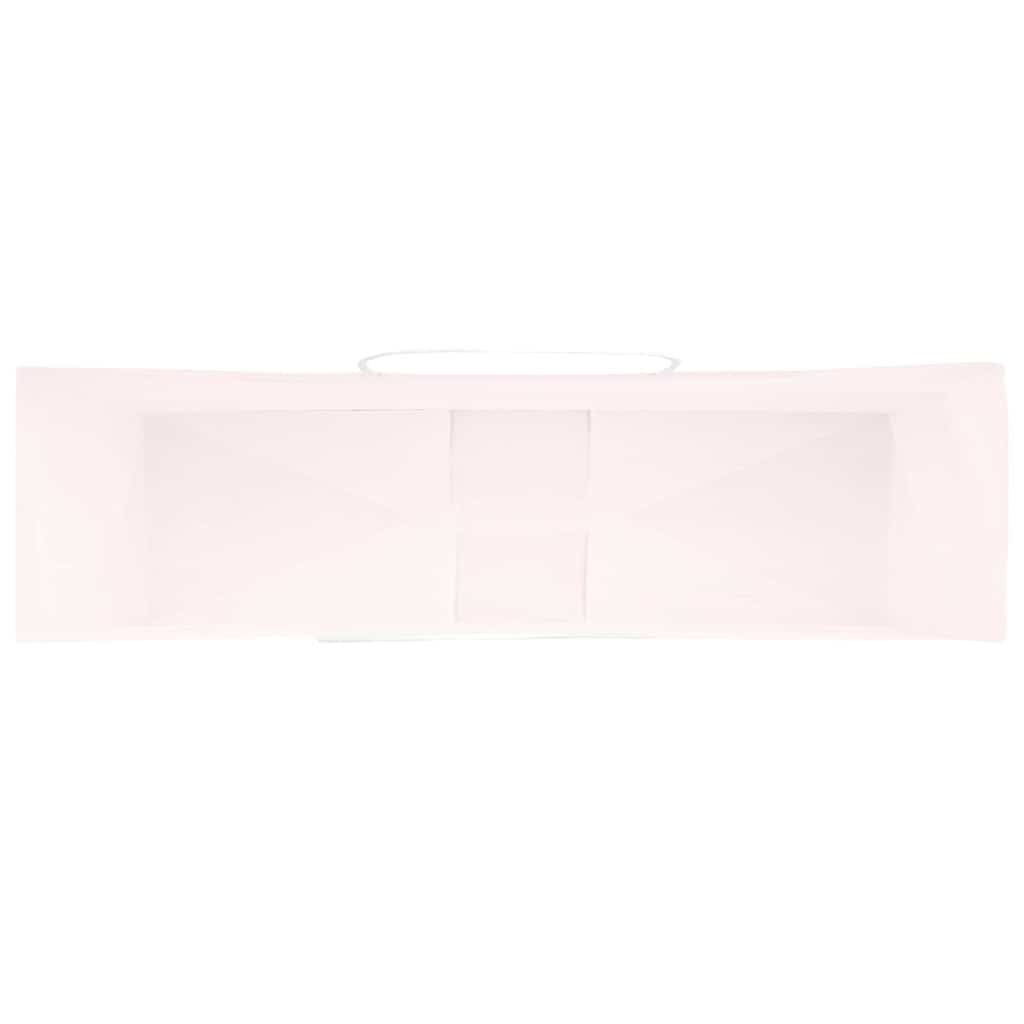 Papiertragetaschen 50 Stk. mit Henkeln Braun 21x11x36 cm