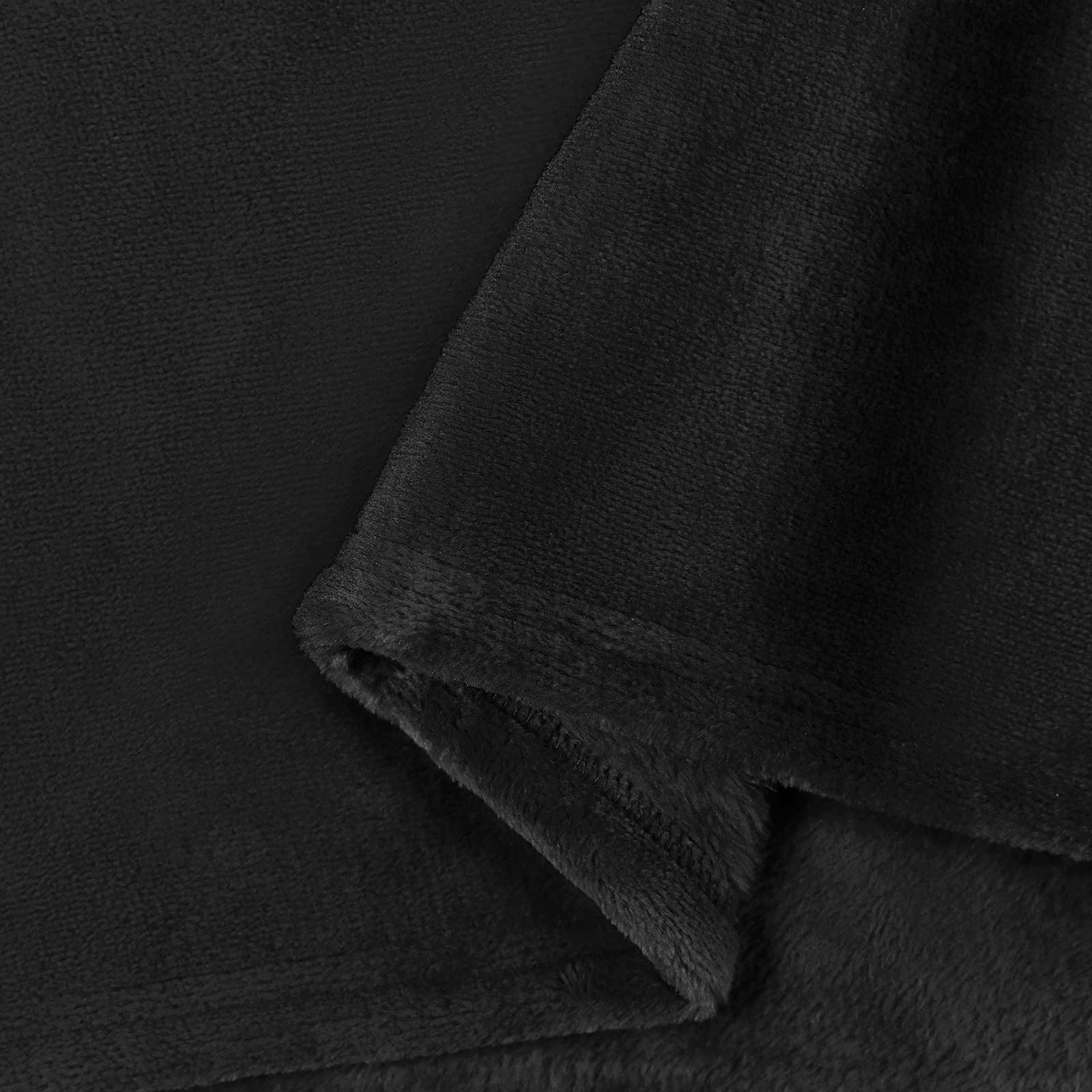 Überwurfdecke Beige 130 x 150 cm Fleece