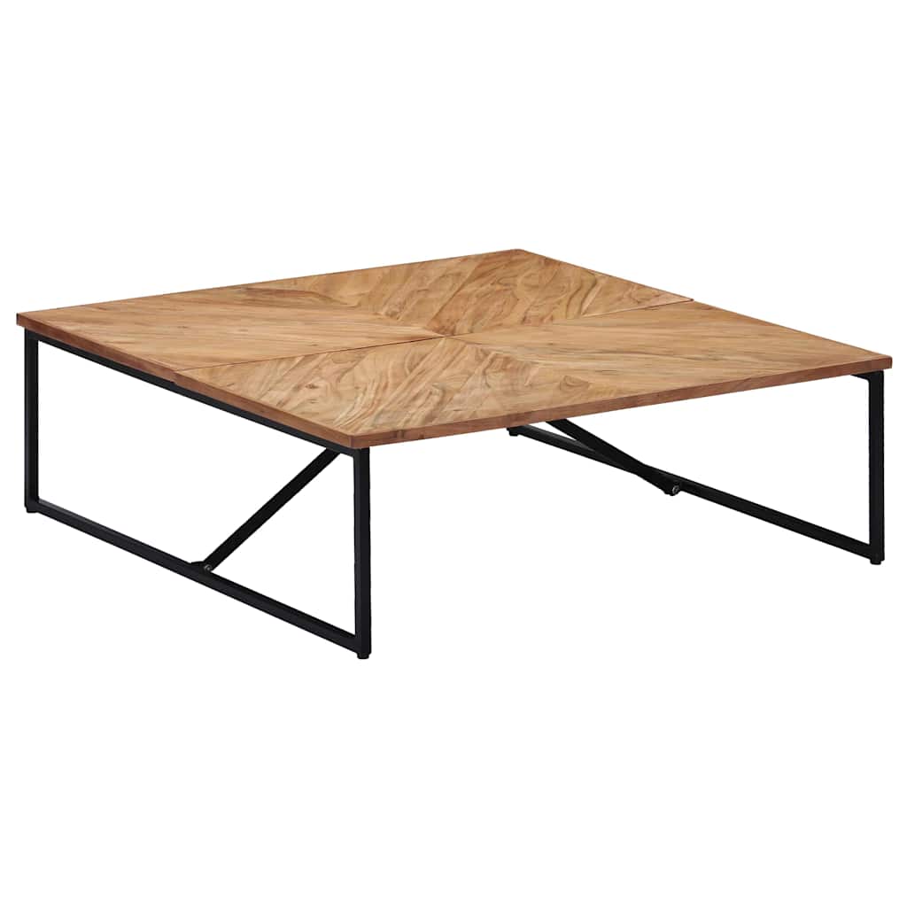 Couchtisch 110x110x36 cm Massivholz Mango