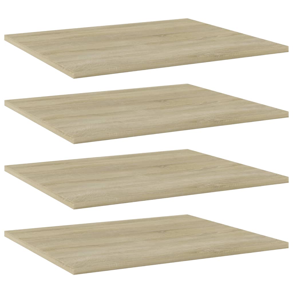 Bücherregal-Bretter 4 Stk. Weiß 40x10x1,5 cm Holzwerkstoff