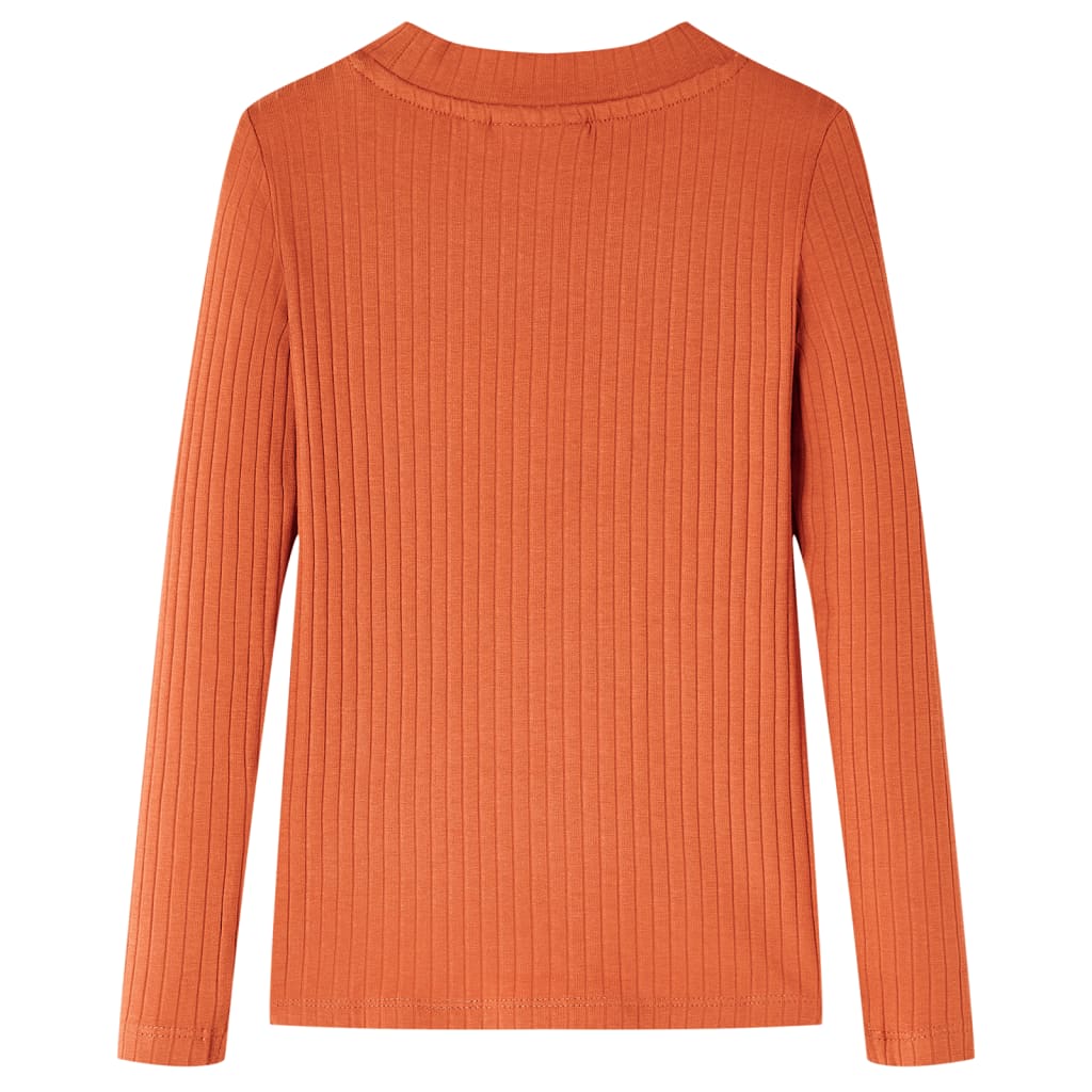 Kinder-Langarmshirt Ocker 104