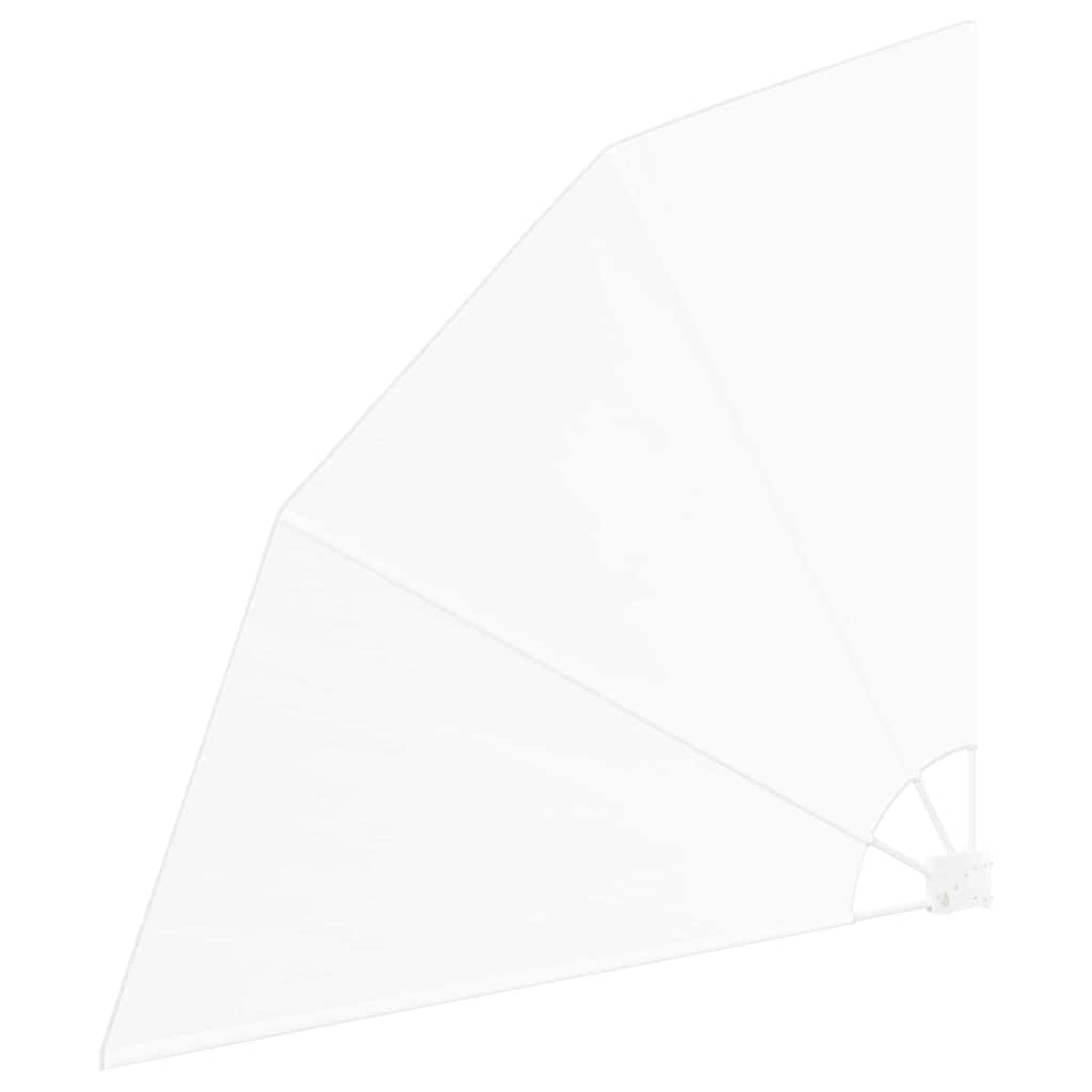 Faltbarer Balkonfächer Grau 210×210 cm