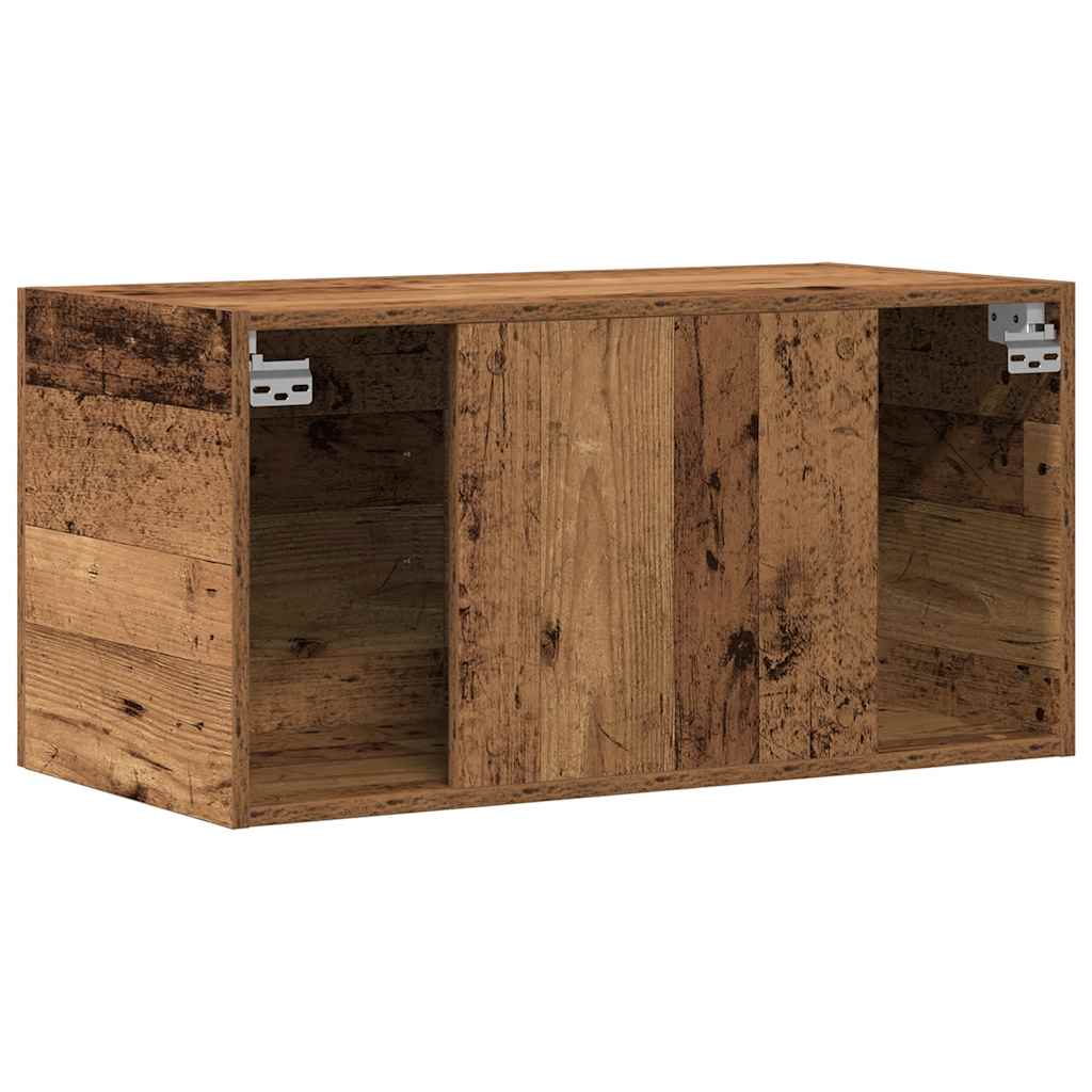 Wandschrank Weiß 80 x 39 x 40 cm Holzwerkstoff