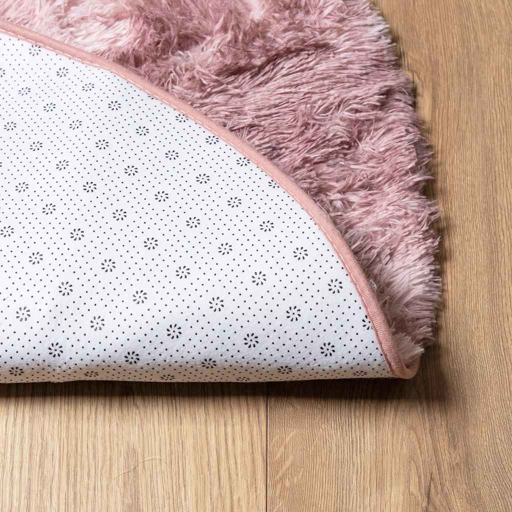 Teppich Shaggy Hochflor NAVARRA Beige 60x100 cm Polyester
