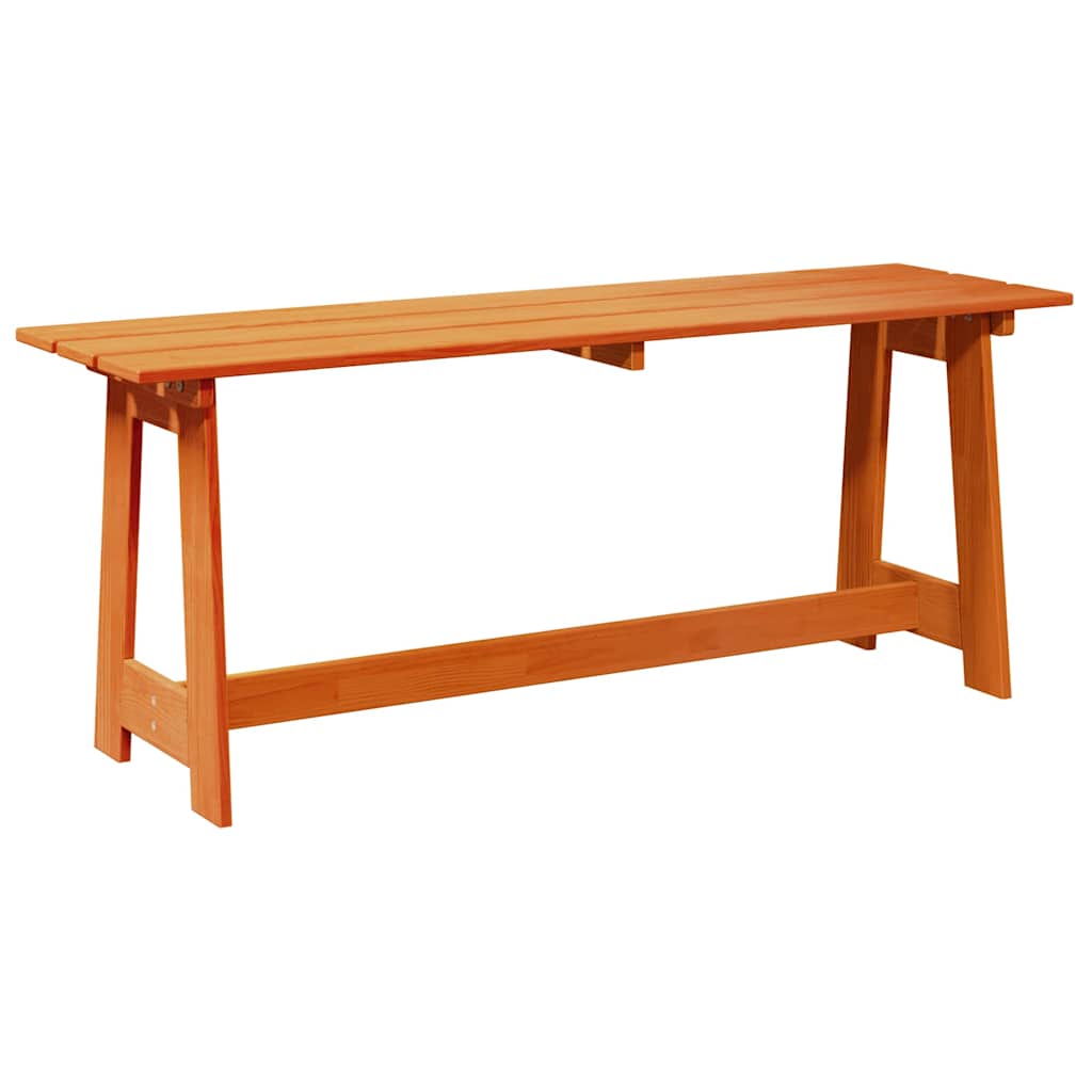 Bank Outdoor Natur 119 x 37 x 47 cm Massives Kiefernholz