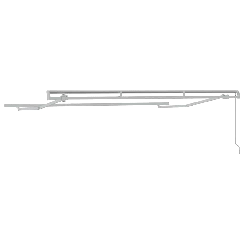 Markisenrahmen Weiß 2,5 x 2 m Metall