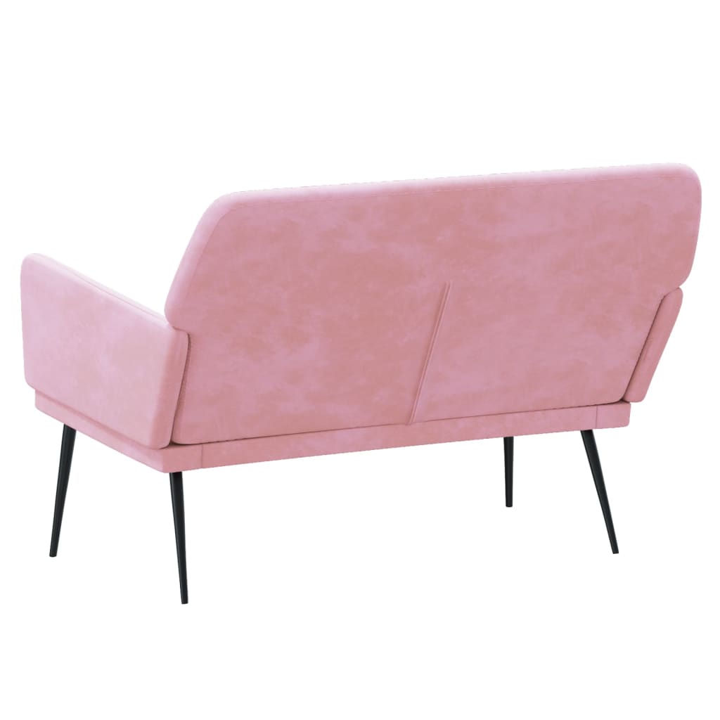 Sitzbank Dunkelgrün 108x79x79 cm Samt