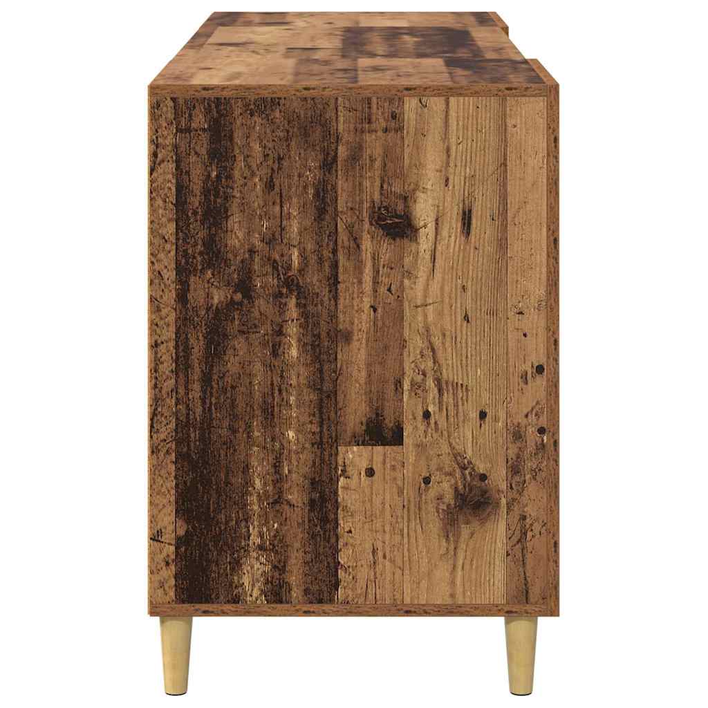 Schreibtisch Weiß 140x50x75 cm Holzwerkstoff