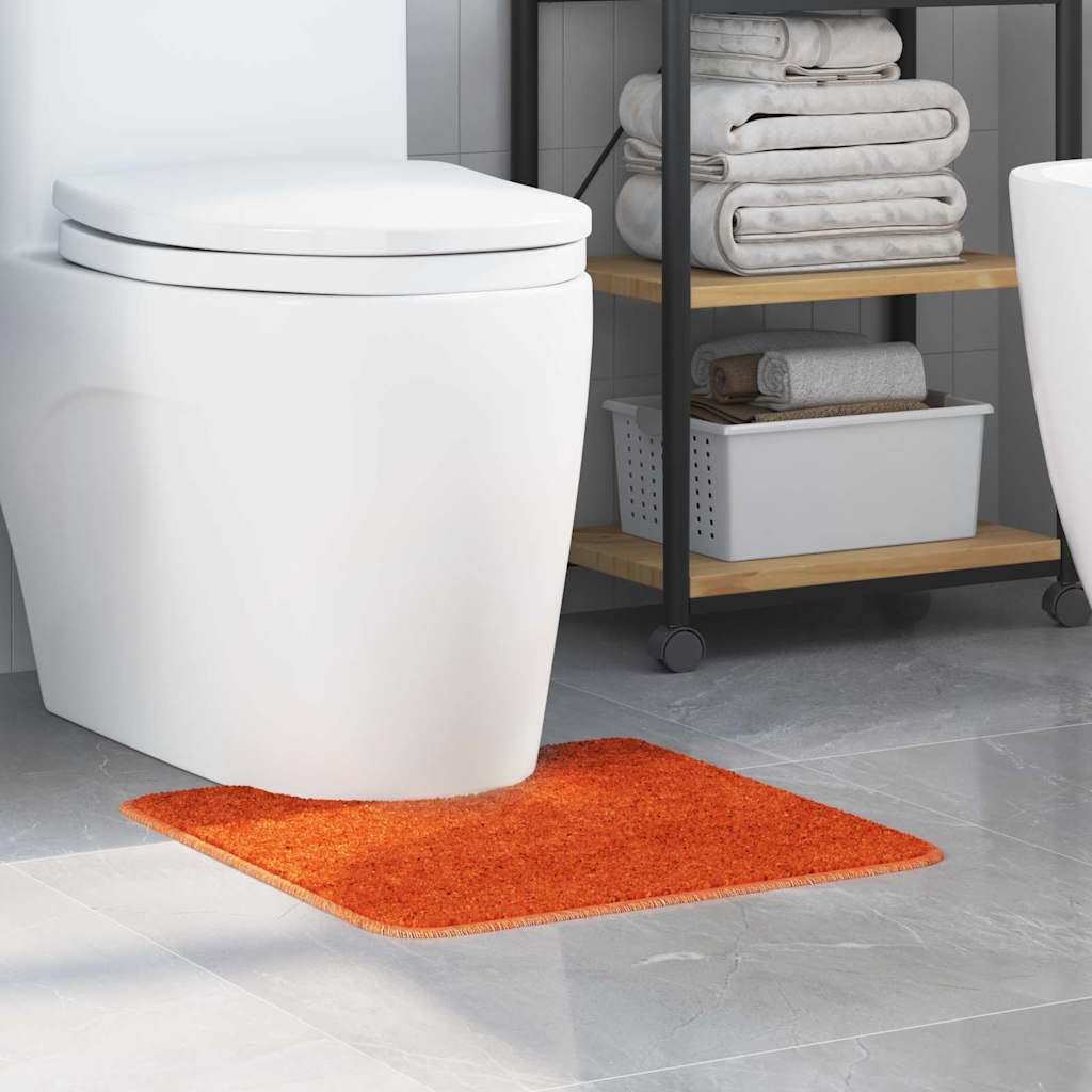 Rutschfeste Badematte mit Toilettenausschnitt Dunkelgrau