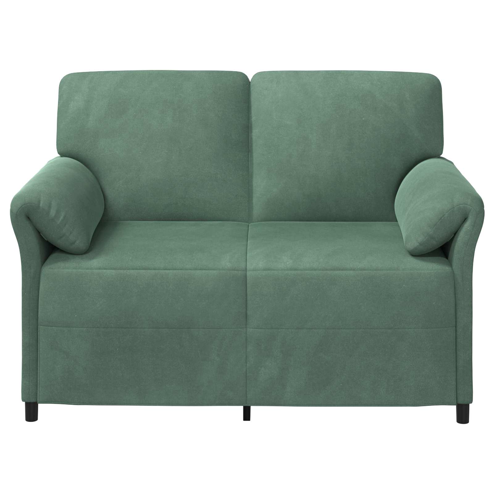 1-Sitzer Sofa Hellgrau 88 x 83 x 95 cm Samt