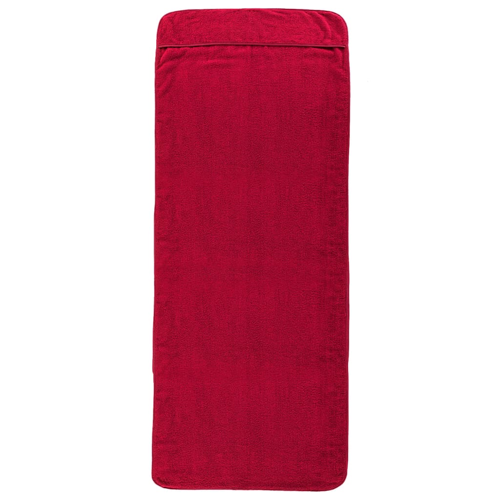 Strandtücher 4 Stk. Weiß 60x135 cm Stoff 400 GSM