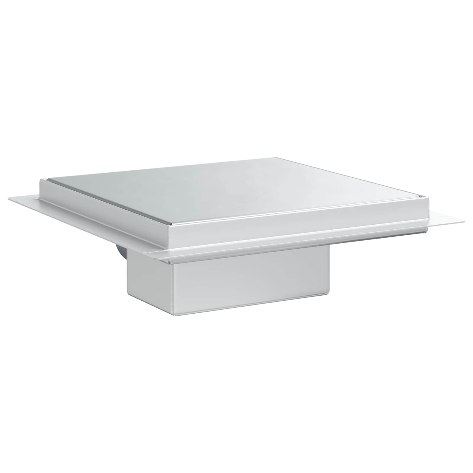 2 in 1 Duschabfluss Silber 15 x 15 cm Edelstahl 304