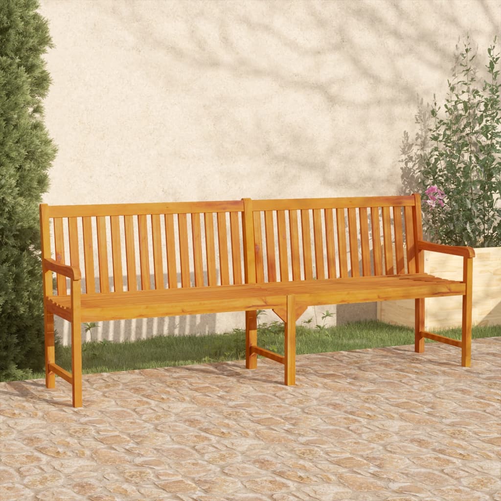 Bank Outdoor Natur 110 x 56 x 90 cm Massivholz Akazie