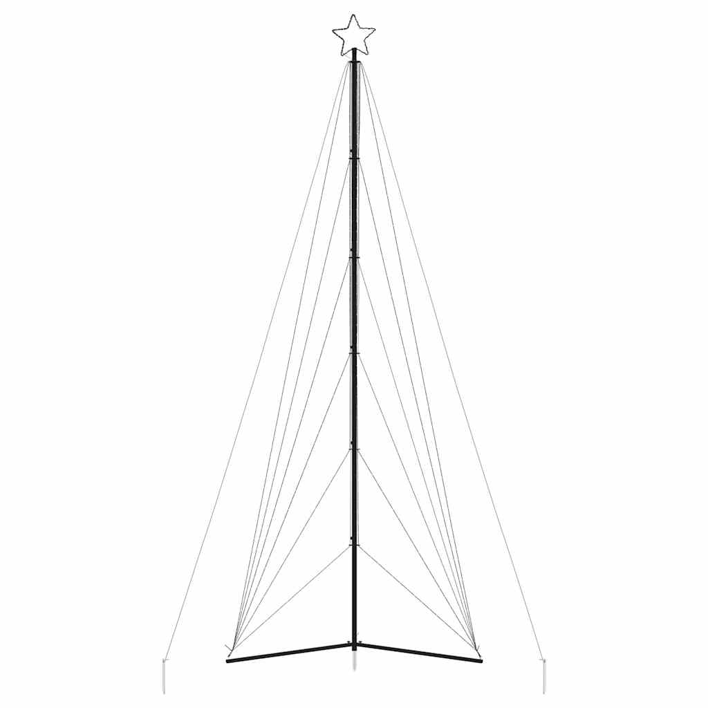LED Weihnachtsbaum 363 LEDs Warmweiß 182 cm