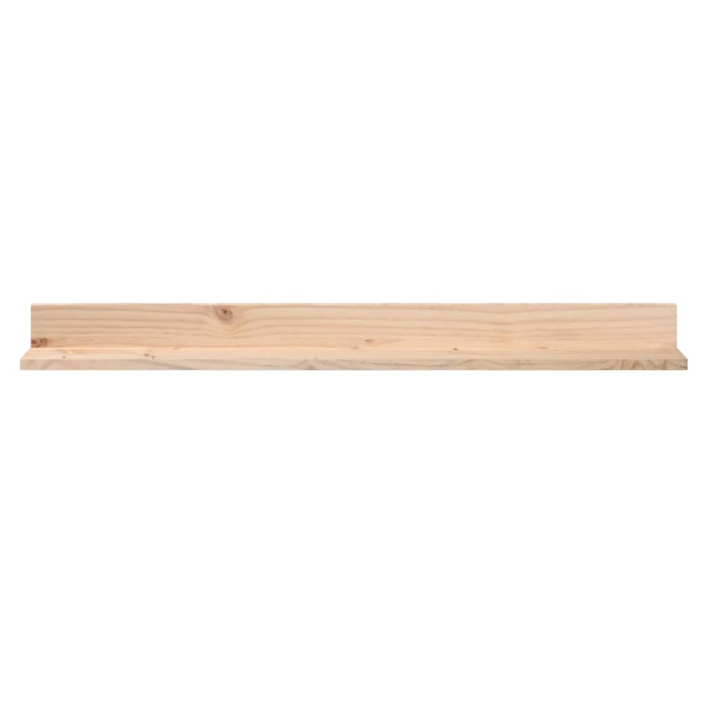 Wandregale 2 Stk. 50x11x9 cm Massivholz Kiefer