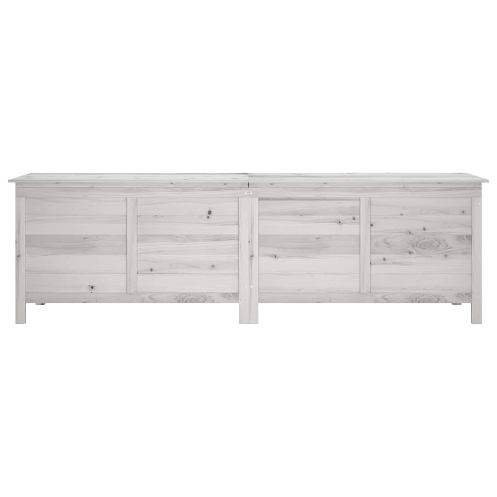 Gartentruhe 50x49x56,5 cm Massivholz Tanne