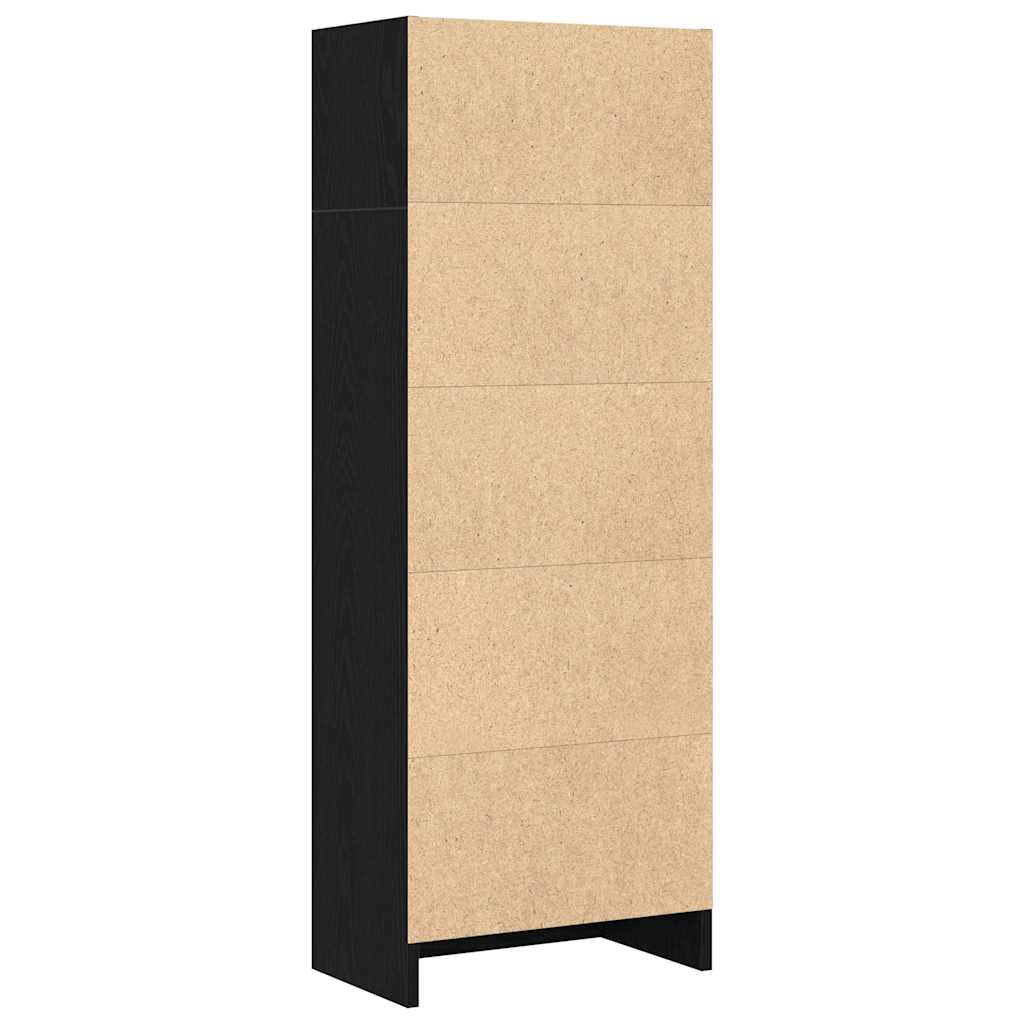 Bücherregal Weiß 40x24x75 cm Holzwerkstoff