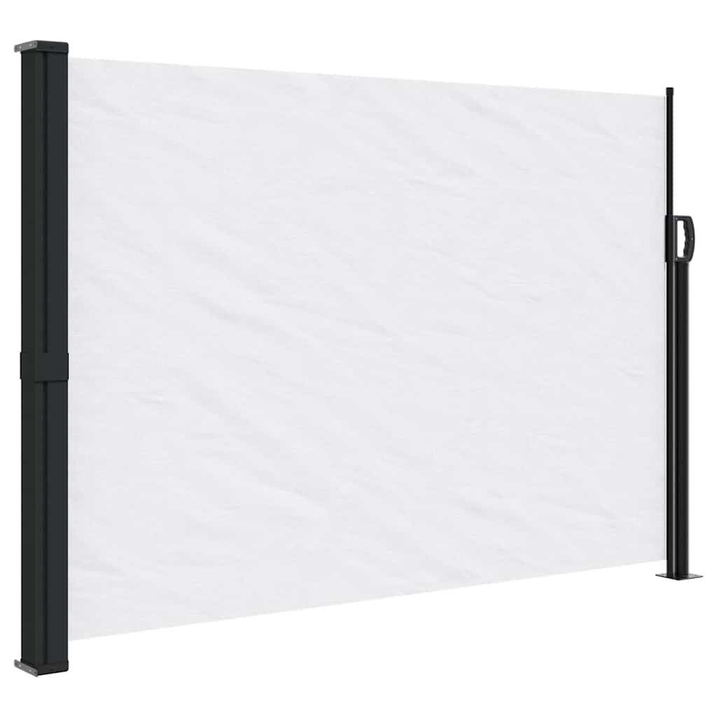 Seitenmarkise Ausziehbar Schwarz 100x300 cm