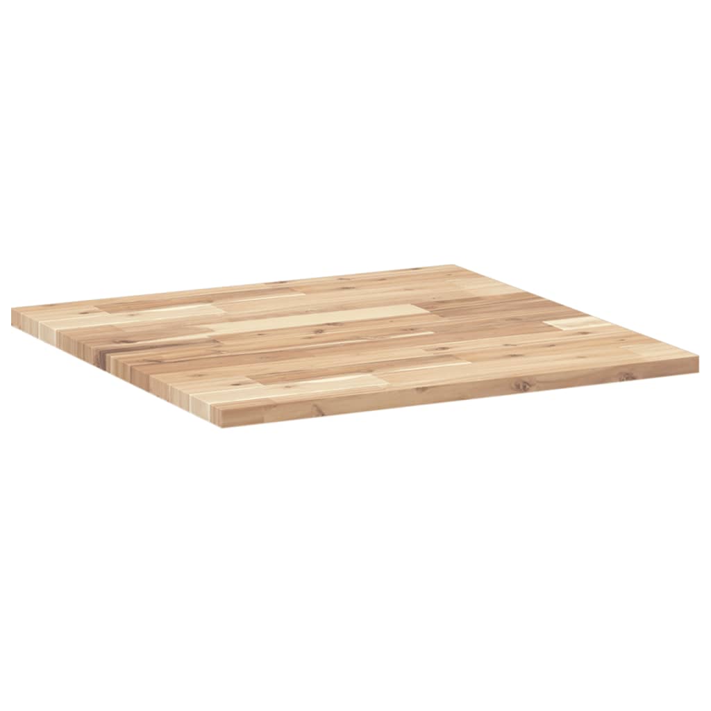 Tischplatte Rund Ø40x2 cm Massivholz Akazie
