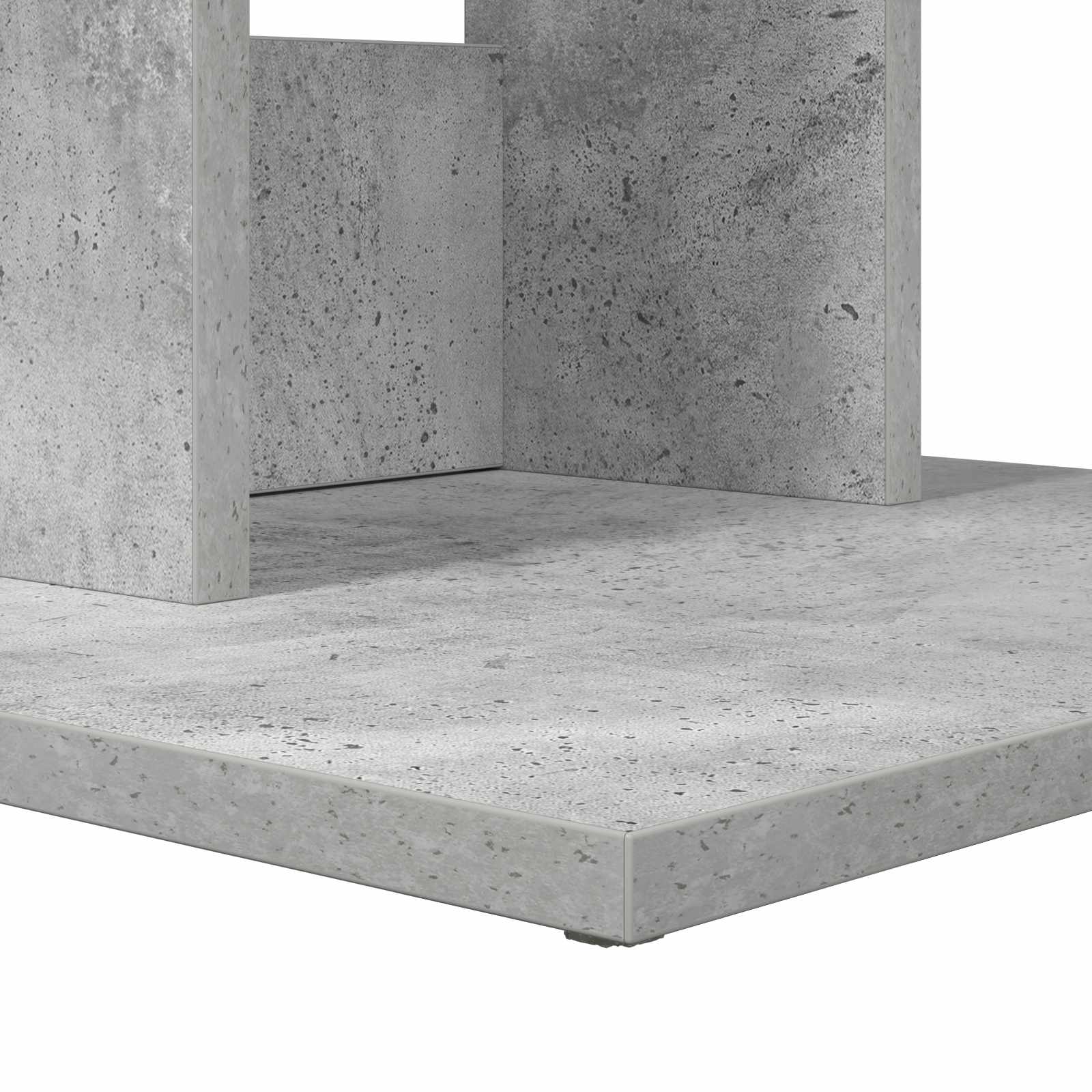 Beistelltisch Weiß 45 x 40 x 62,5 cm Holzwerkstoff
