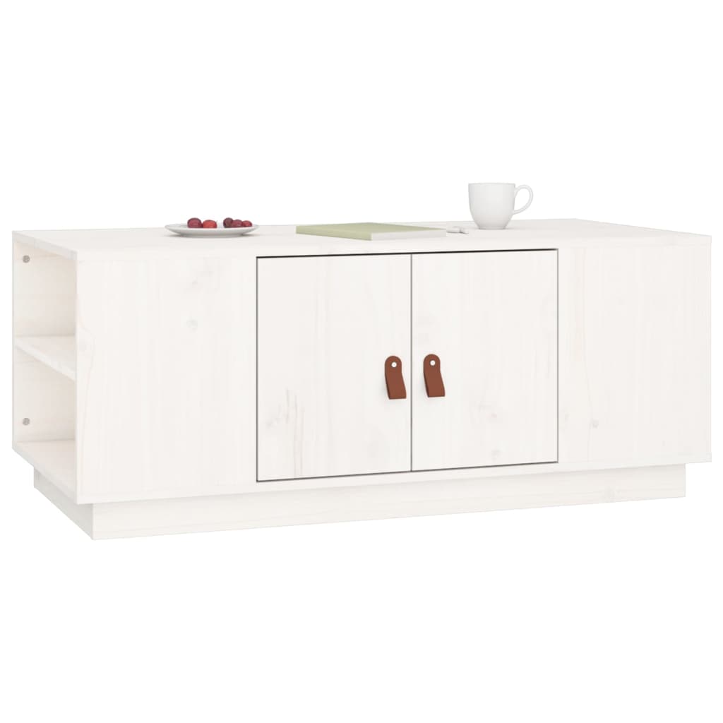 Couchtisch 100x50x41 cm Massivholz Kiefer