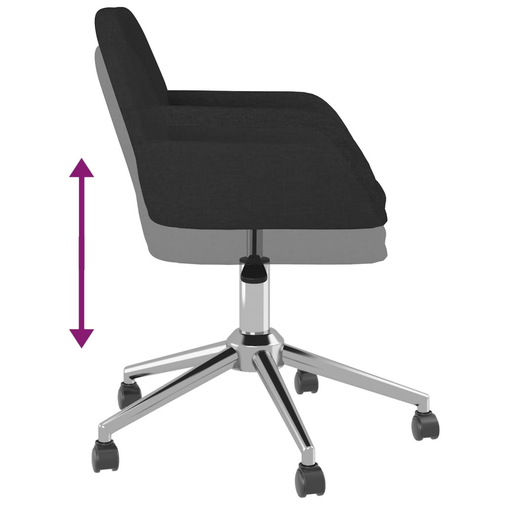 Esszimmerstühle 2 Stk. Drehbar Creme Stoff