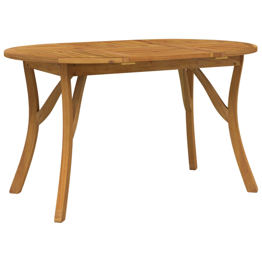 Gartentisch 85x85x75 cm Massivholz Akazie