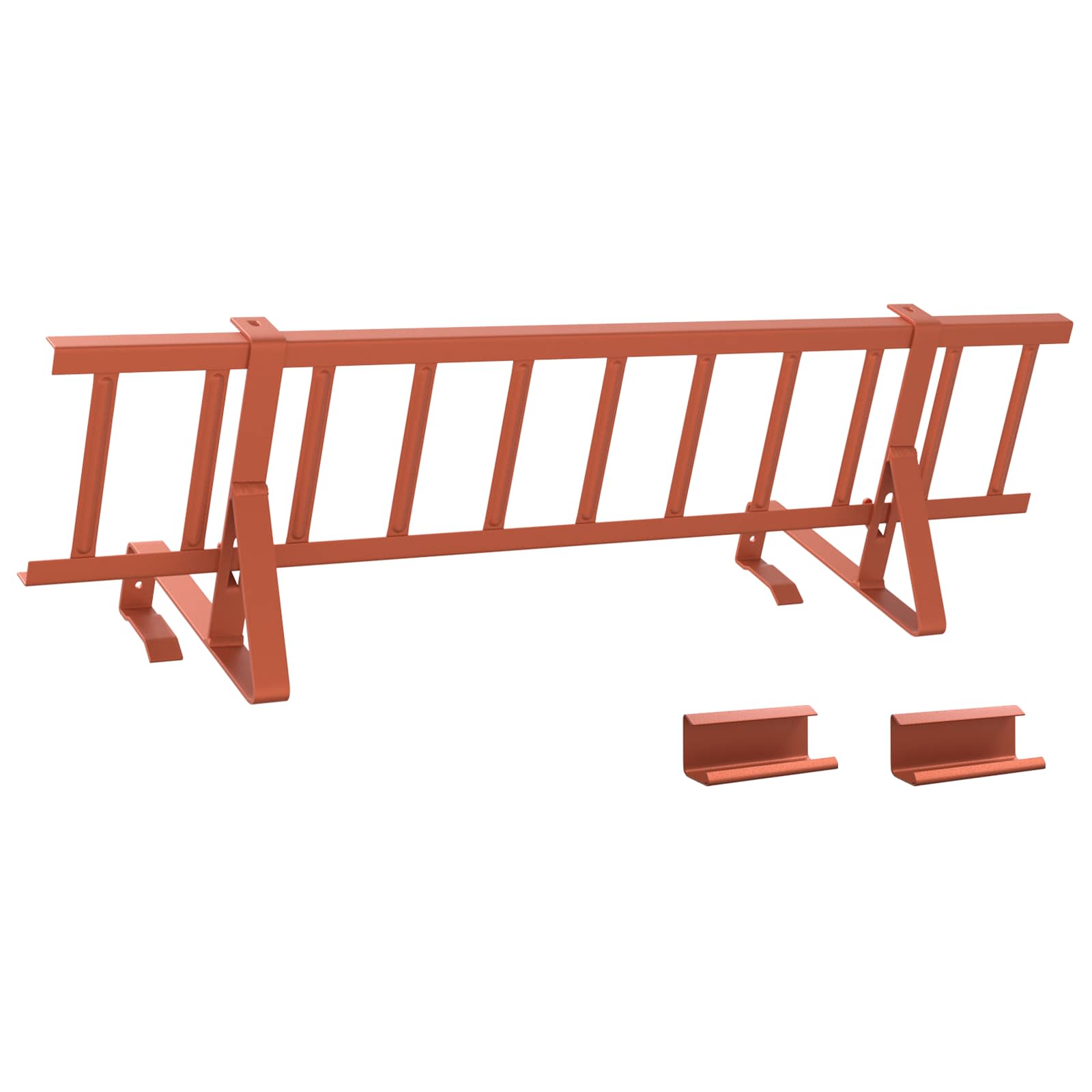 Dachschneeschild Anthrazit 100 x 29,5 x 34,5 cm Stahl