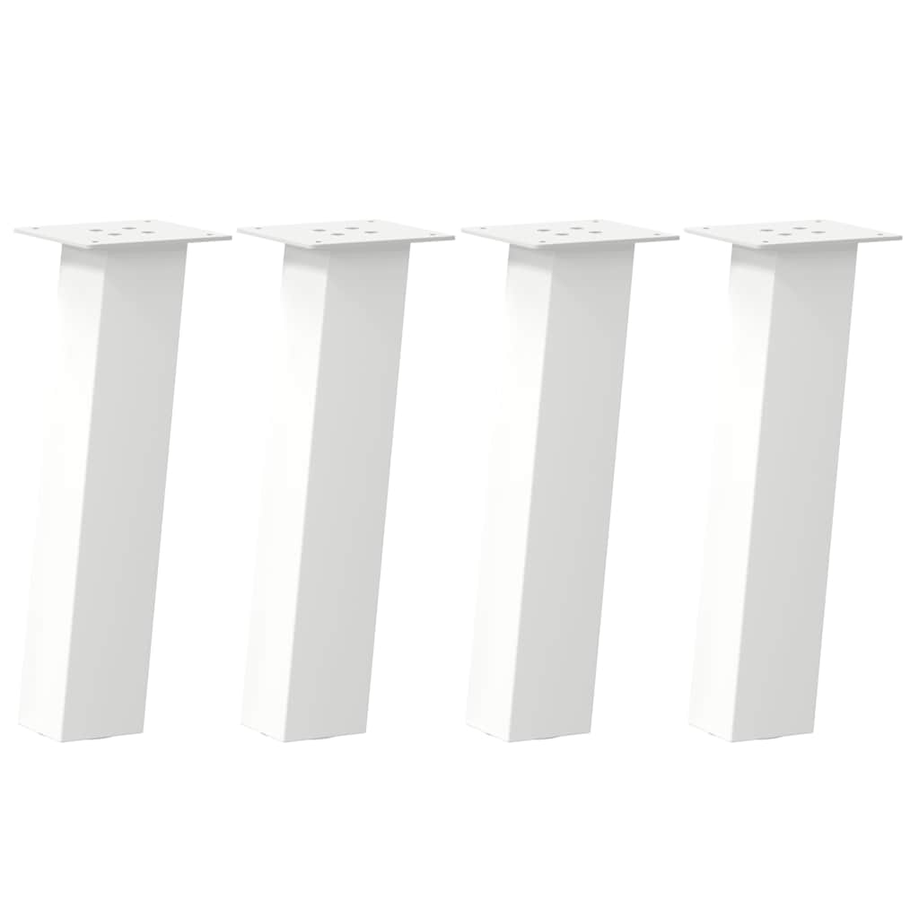 Couchtischbeine 4 Stk. Schwarz 30 cm Stahl