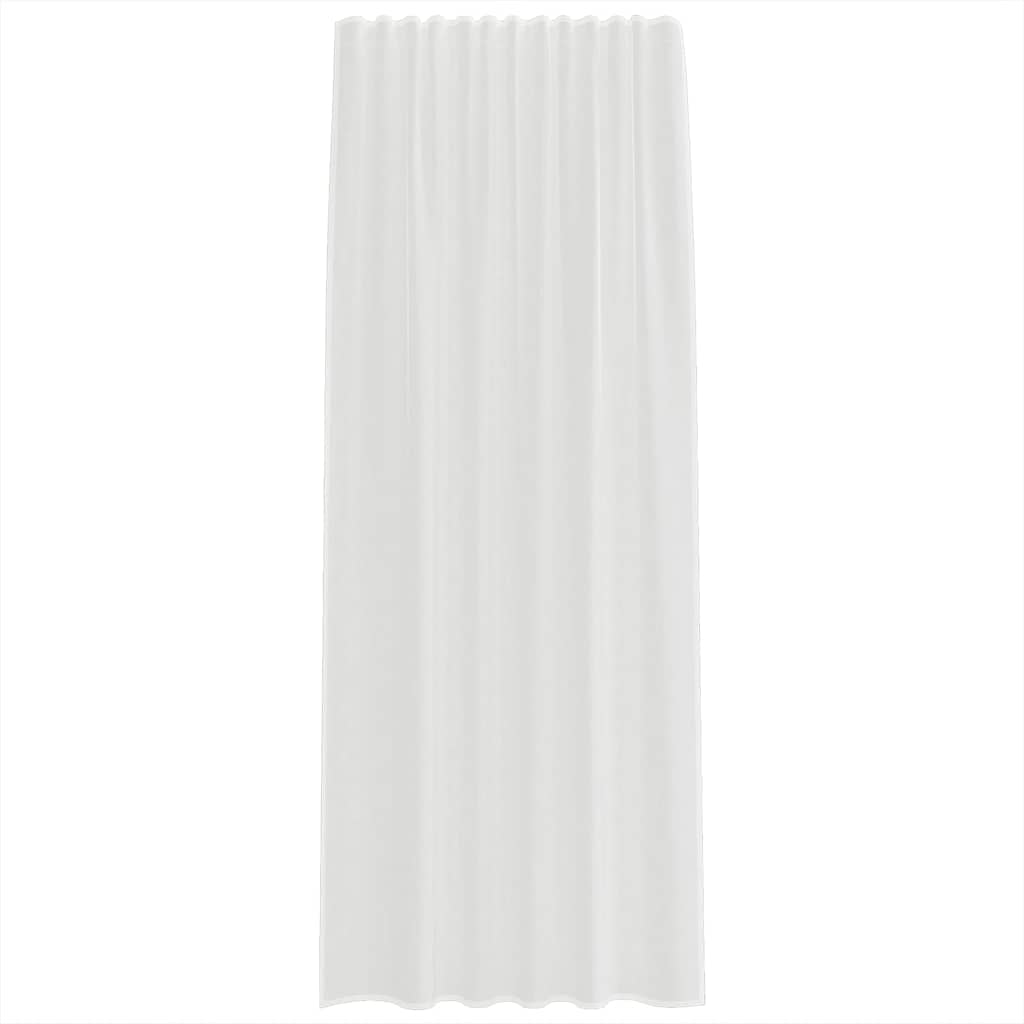 Voile Vorhänge mit Ösen 2 Stk. Apfelgrün 140x140 cm