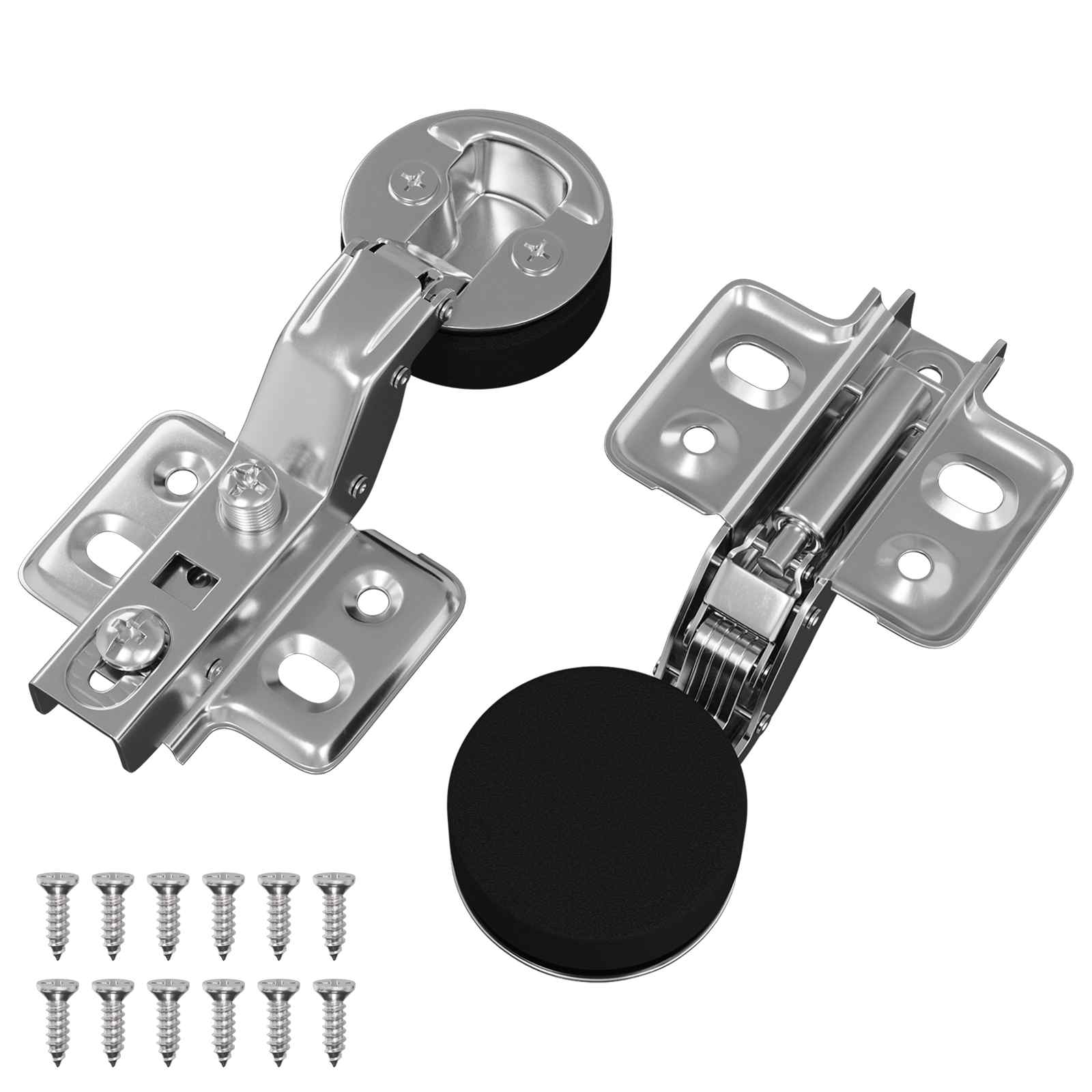 Scharnier 2 pcs Silber 35 mm Eisen
