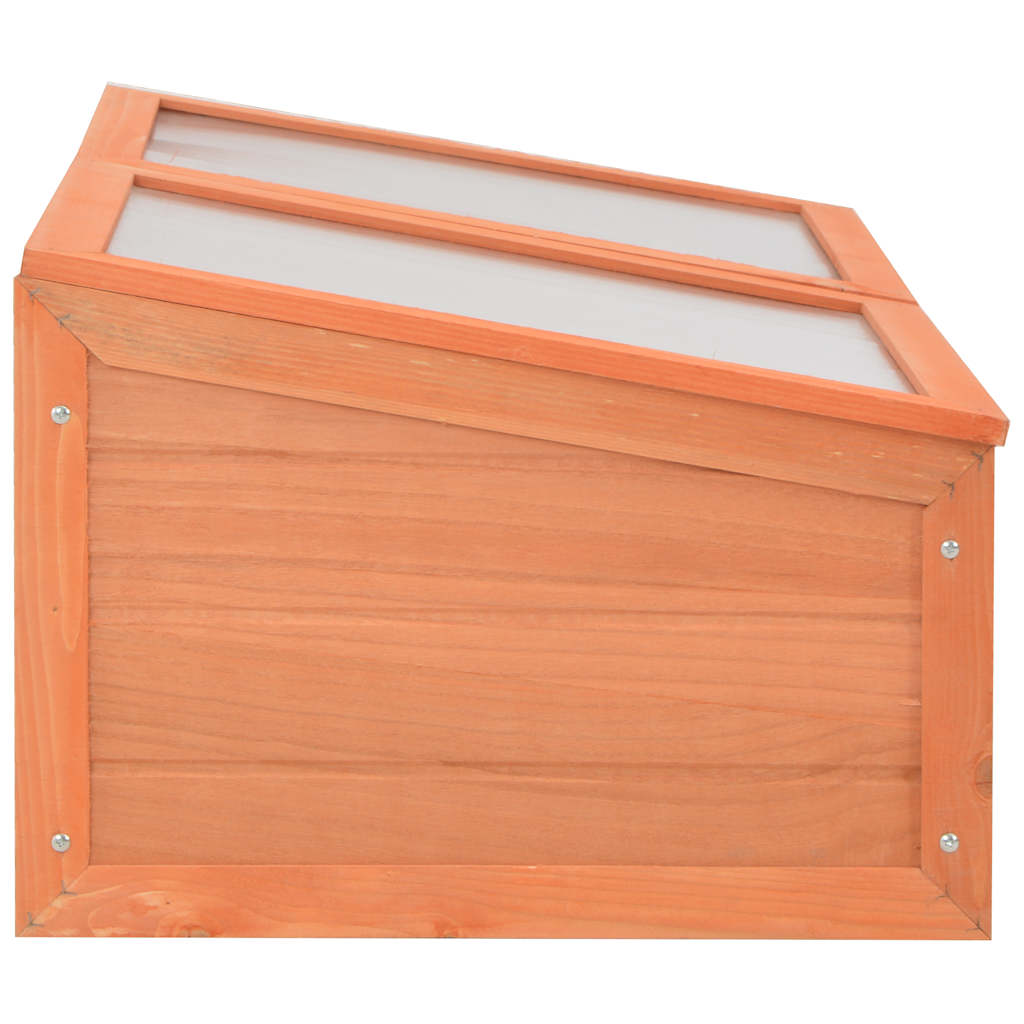 Frühbeet Holz 180x57x62 cm