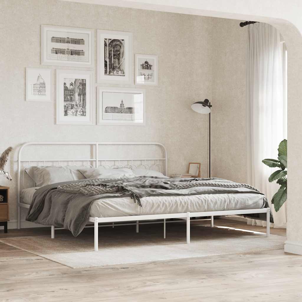 Ersatz-Kopfteil Metall Schwarz 75 cm
