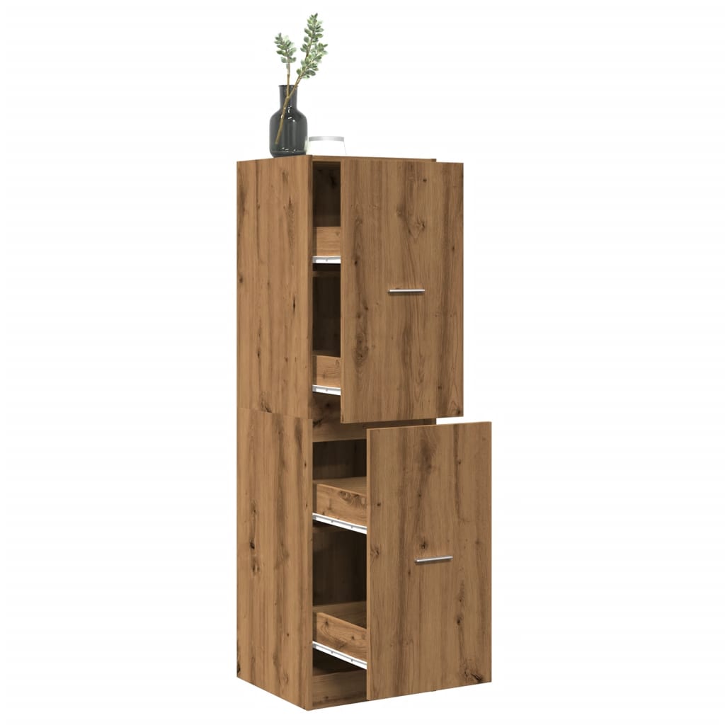 Apothekerschrank Weiß 30 x 41 x 174,5 cm Holzwerkstoff