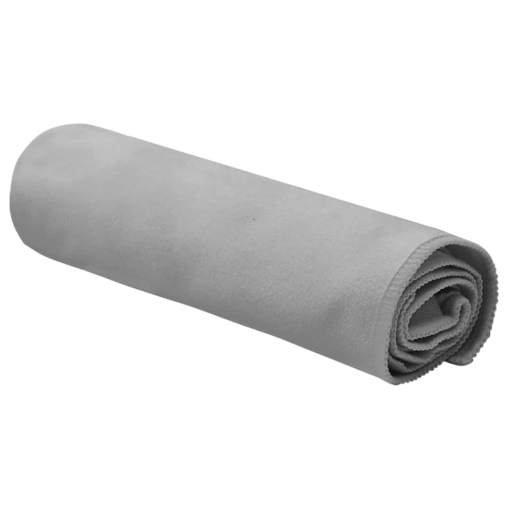 Sporthandtücher 2 pcs Schwarz 50 x 30 cm Polyester und Polyamid