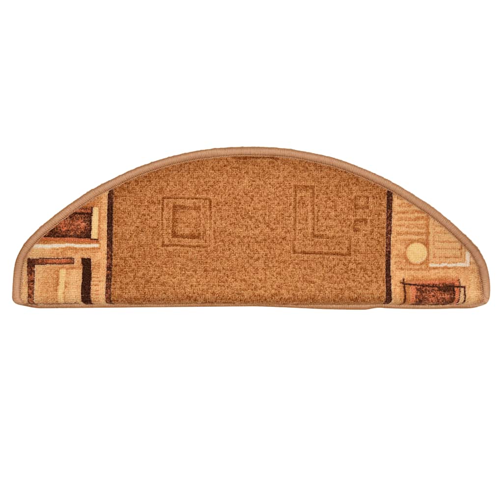 Stufenmatten Selbstklebend 5 Stk. 65x21x4 cm Rot