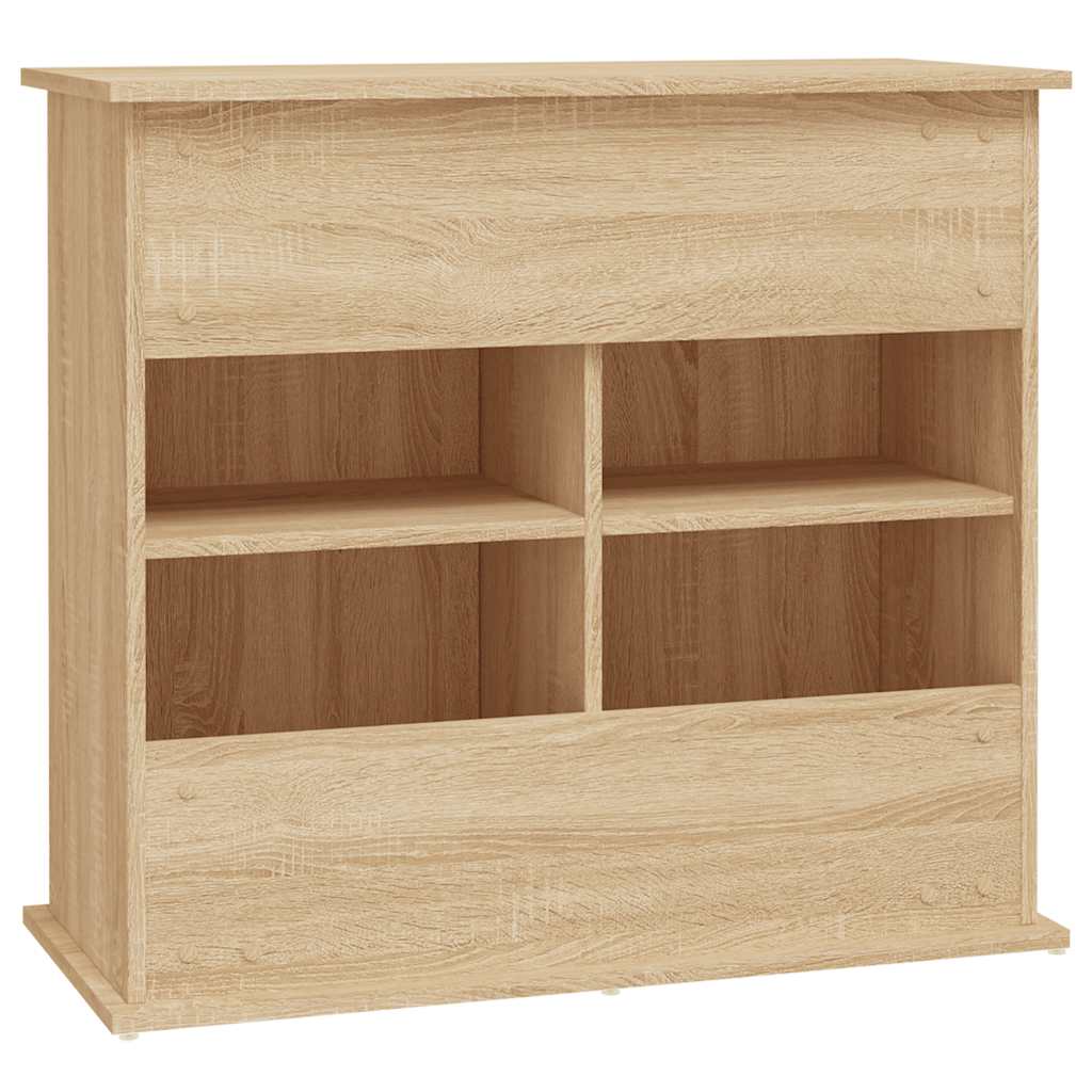 Aquariumständer Weiß 81x36x73 cm Holzwerkstoff