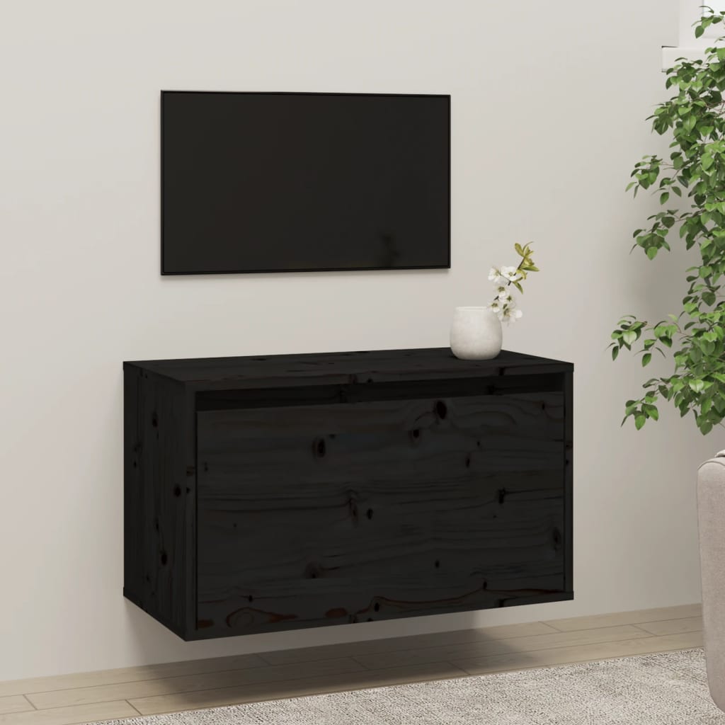 Wandschrank 60x30x35 cm Massivholz Kiefer