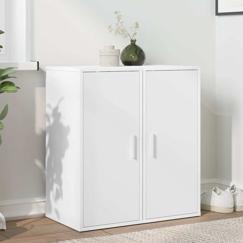Schuhschrank Weiß 60x35x70 cm Holzwerkstoff