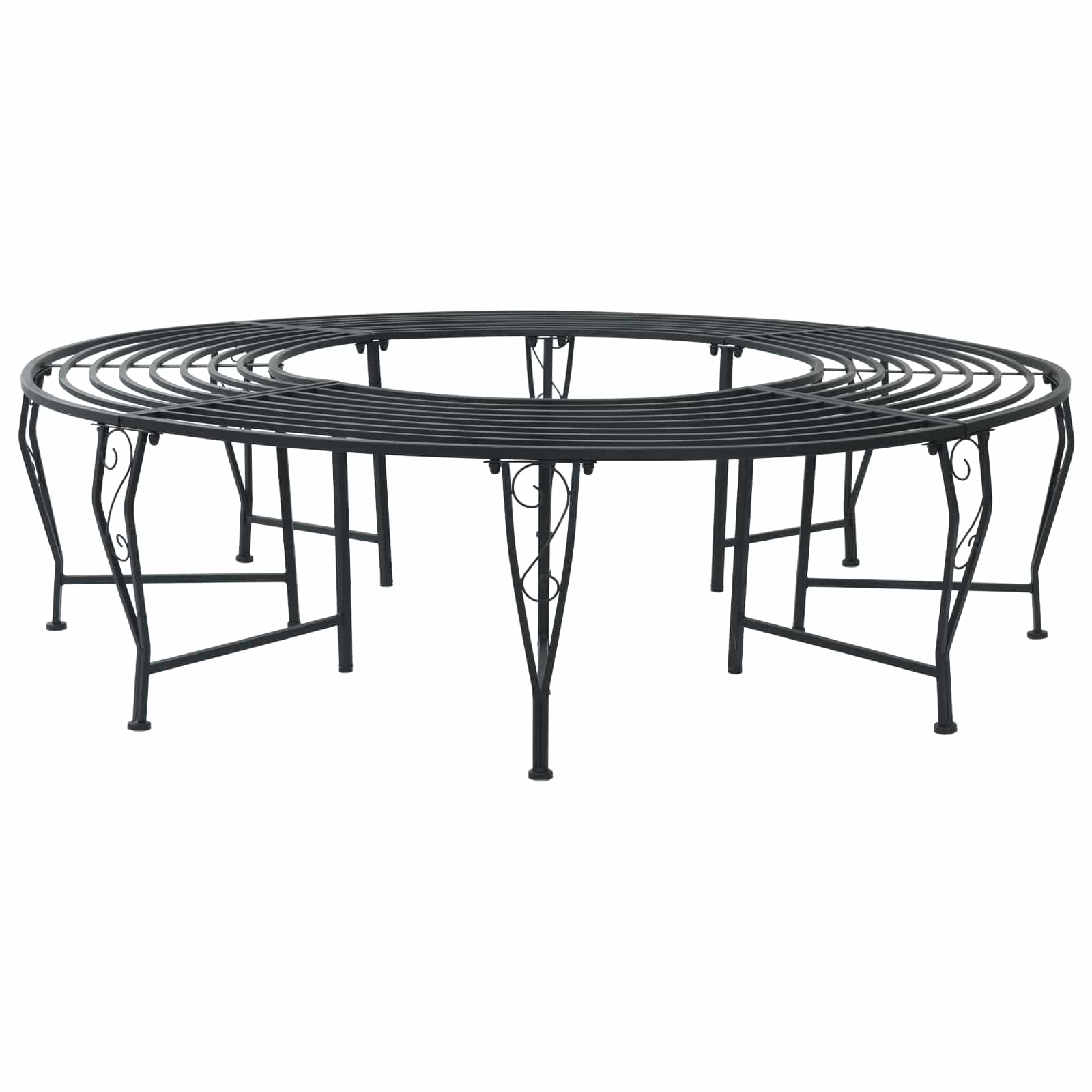Baumbank 160 cm Stahl
